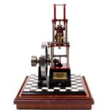 From Stuart Turner castings, the James Coombes table engine, 1" bore x 2" stroke based on a full