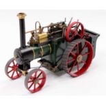 Mercer Precision Engineers of Birmingham, spirit-fired live steam traction engine, finished in green