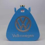 A modern advertising fuel can for Volkswagen, h.33cm