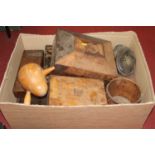 A collection of miscellaneous items to include a late 19th/early 20th century bentwood and iron