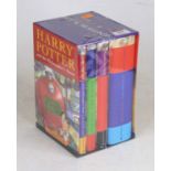 J.K. Rowling, Harry Potter, four volumes, London Bloomsbury, housed in slipcase