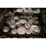 A collection of ceramics to include Royal Crown Derby and a Wood & Sons coffee service