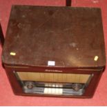 A 1950s Begentone table-top radiogram