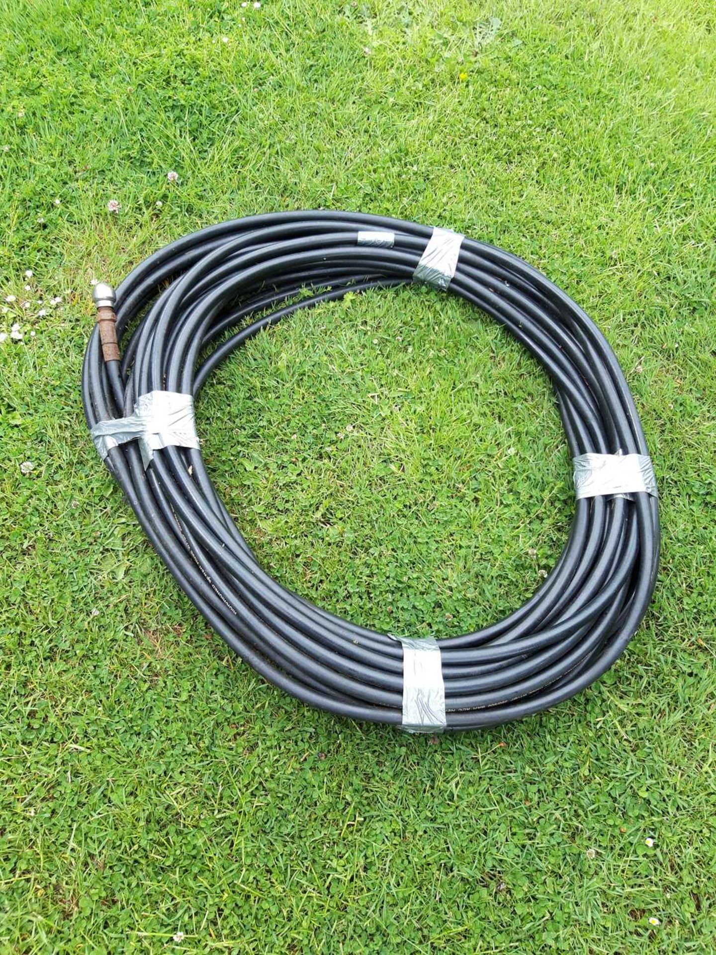 50 Metre High Pressure Jetting Hose with Nozzle