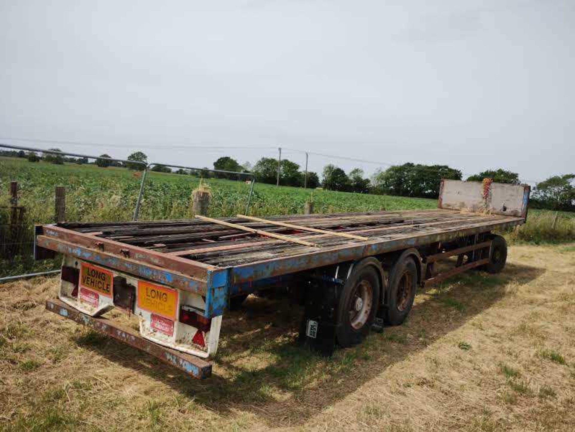 40ft Flat Lorry Trailer - Image 2 of 3
