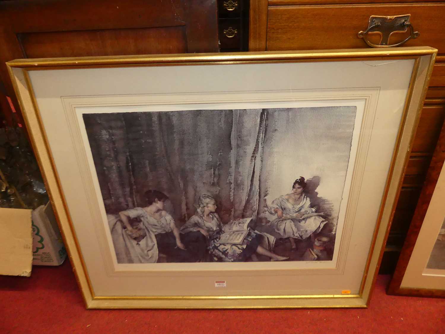 William Russell Flint (1880-1969) - The Trio, Fine Art Trade Guild lithograph, signed in pencil to - Image 2 of 6