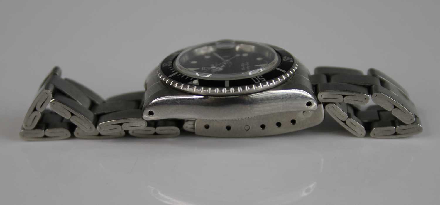 A lady's Tudor Princess Oysterdate Lady-Sub steel cased automatic wristwatch, having a signed - Image 3 of 4