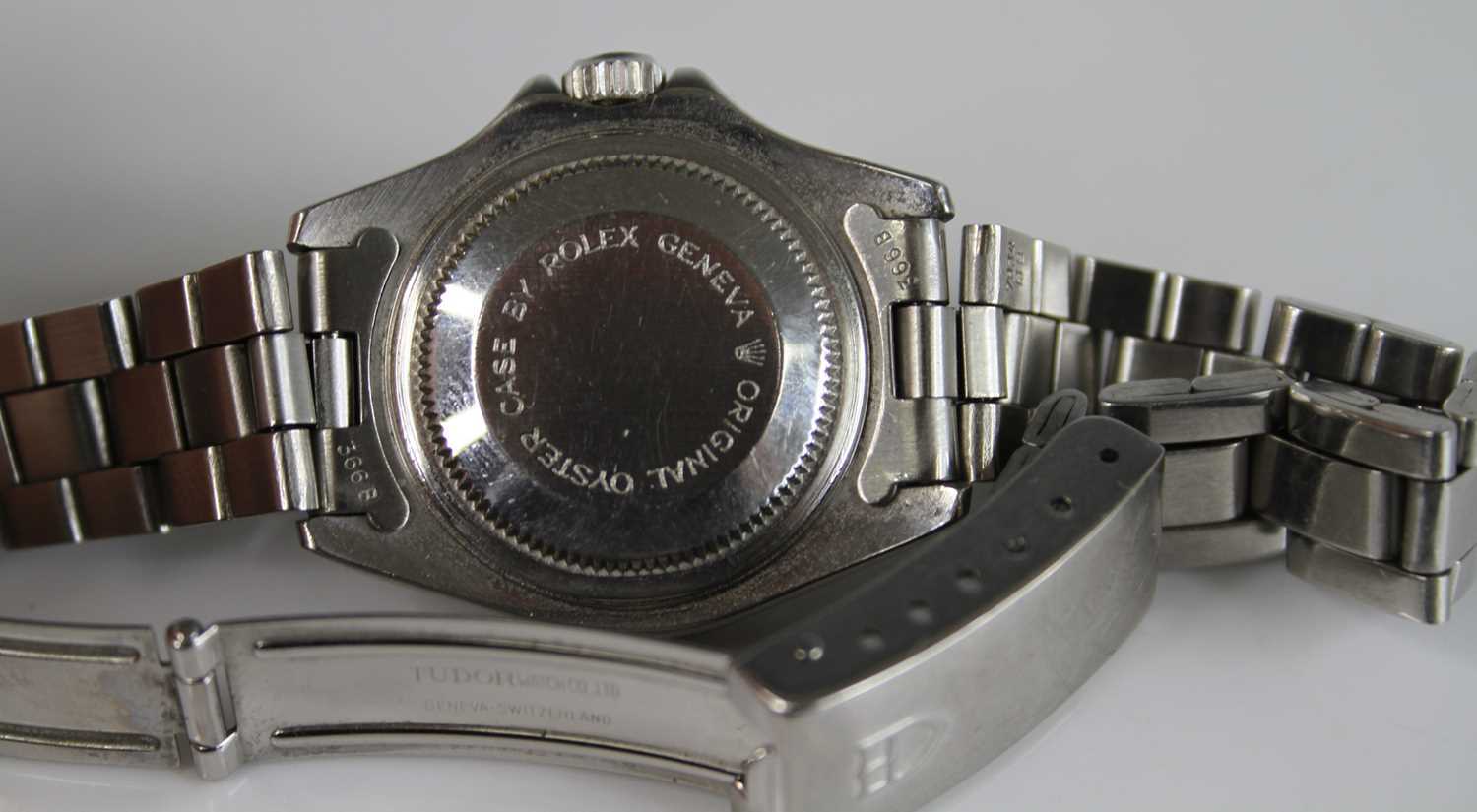 A lady's Tudor Princess Oysterdate Lady-Sub steel cased automatic wristwatch, having a signed - Image 4 of 4