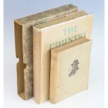 Masefield, John: and Seago, Edward: The Country Scene, Collins Pall Mall London, 1937, in slip-case,