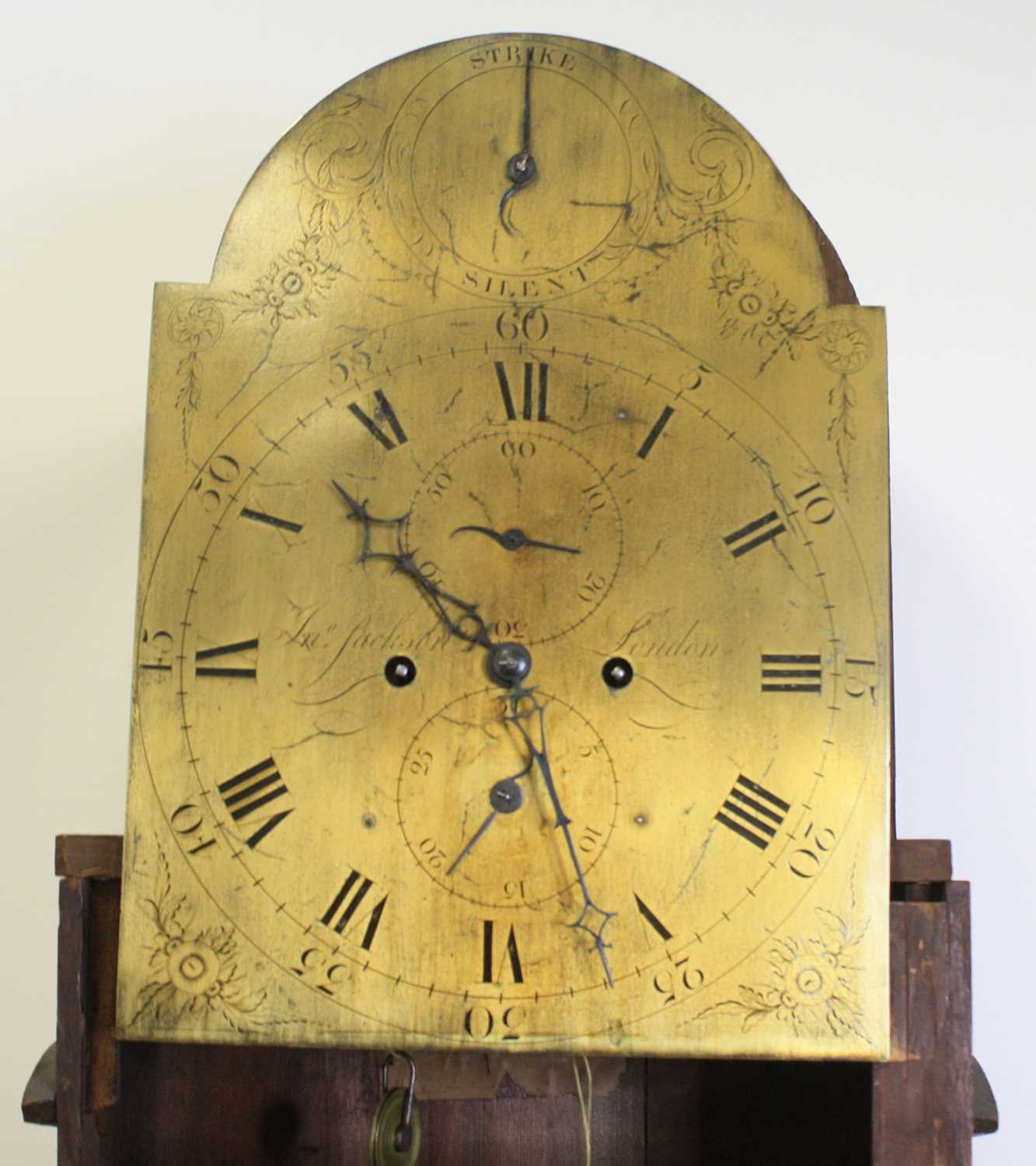 John Jackson of London - an early 19th century mahogany longcase clock, having an 11¾" signed - Image 3 of 5