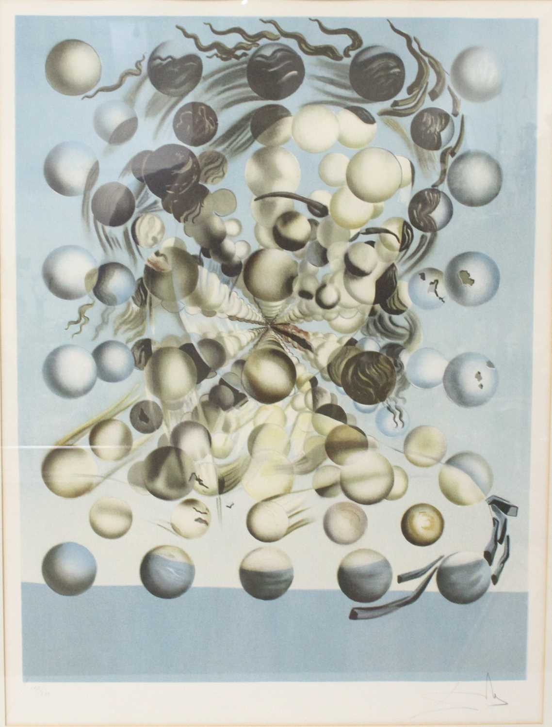 Salvador Dali (1904-1989) - Galatea of the Spheres, lithograph printed in colours, signed and