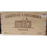 Château Lascombes, 2012, Margaux, six bottles (OWC)