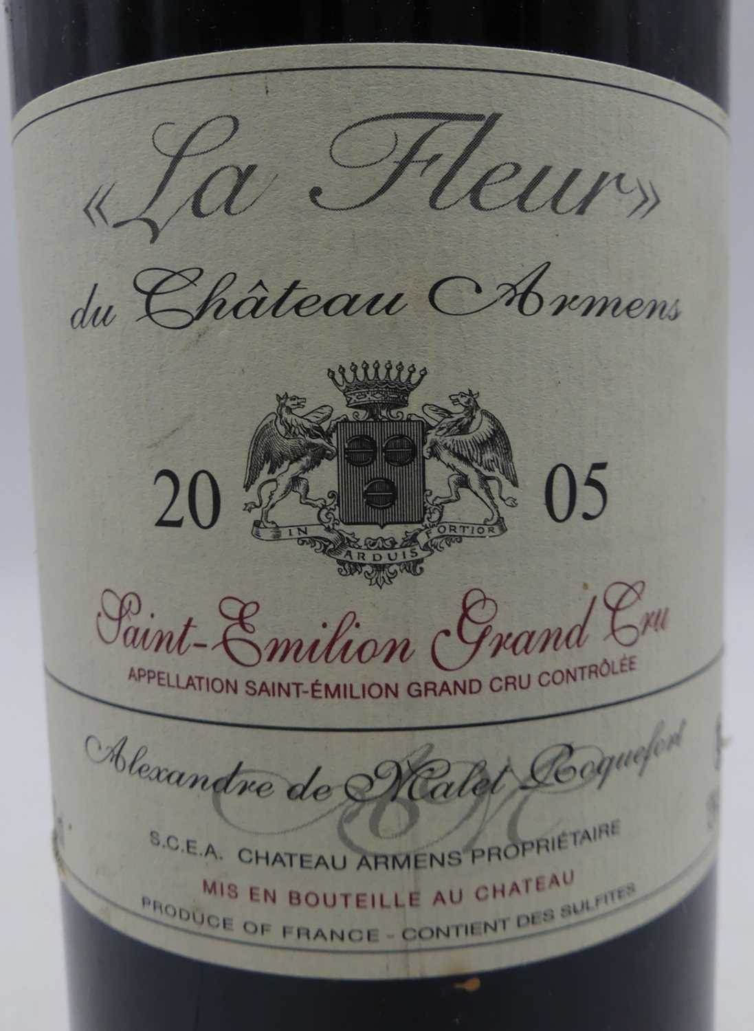 'La Fleur d'Armens', 2005, Saint-Emilion Grand Cru, one bottle - Image 2 of 2