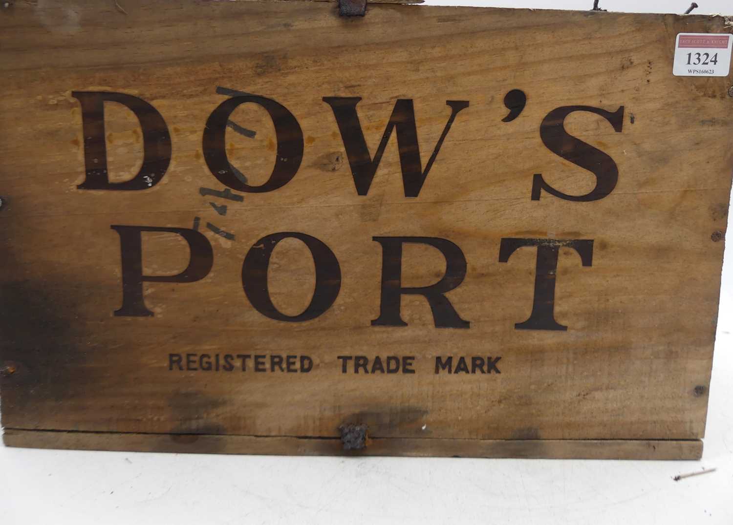 Dow's vintage port, 1963, eight bottles (OWC) - Image 2 of 2