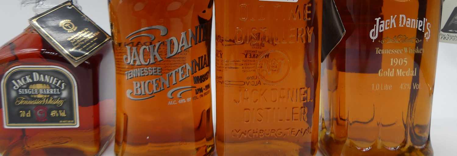 Jack Daniels 1905 Gold Medal Tennessee whisky, 100cl, 43%, one bottle; Jack Daniels bi-centennial - Image 2 of 10