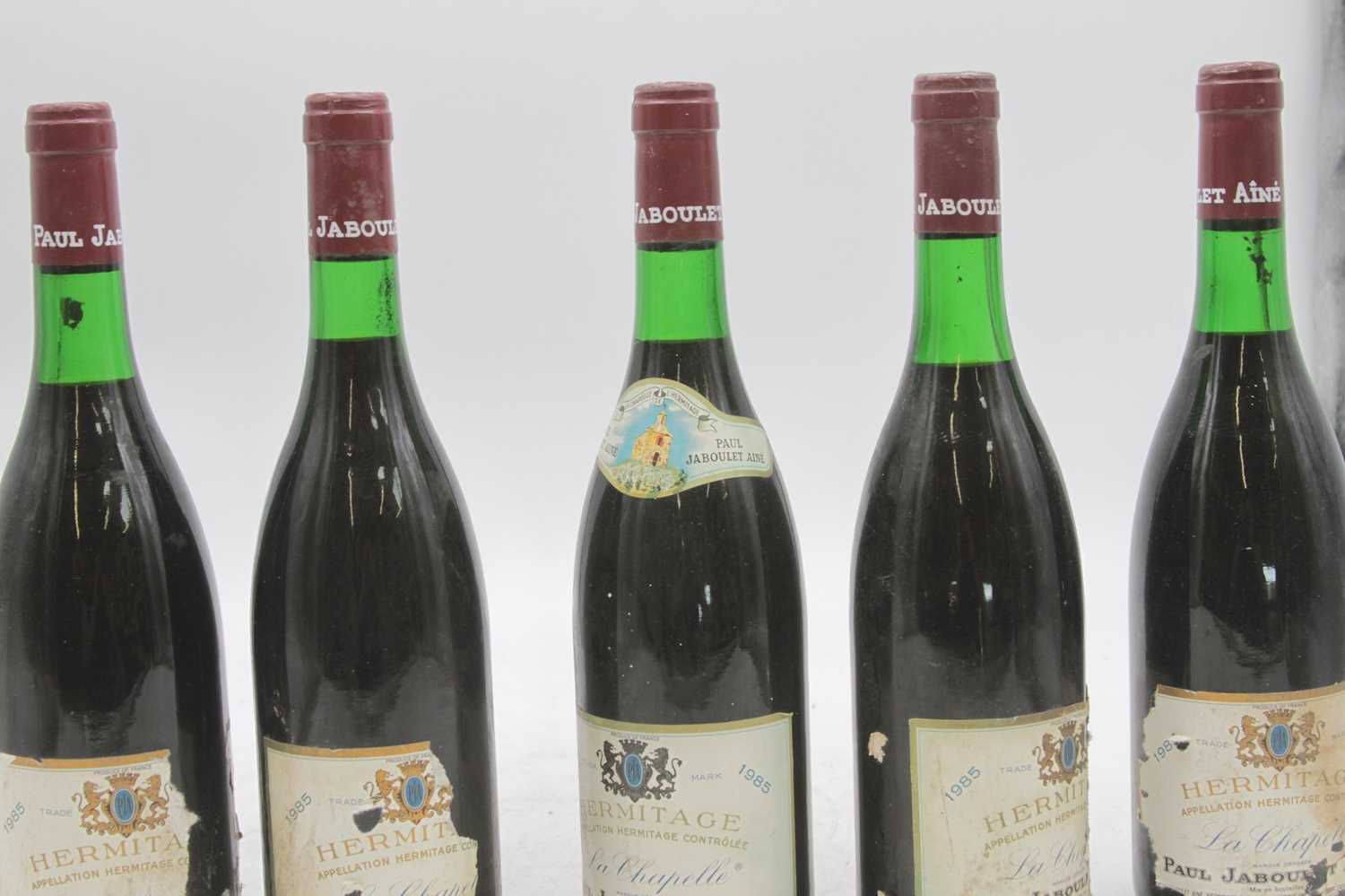 Paul Jaboulet Aine Hermitage La Chapelle 1985 Rhone, 6 bottles - Image 3 of 4