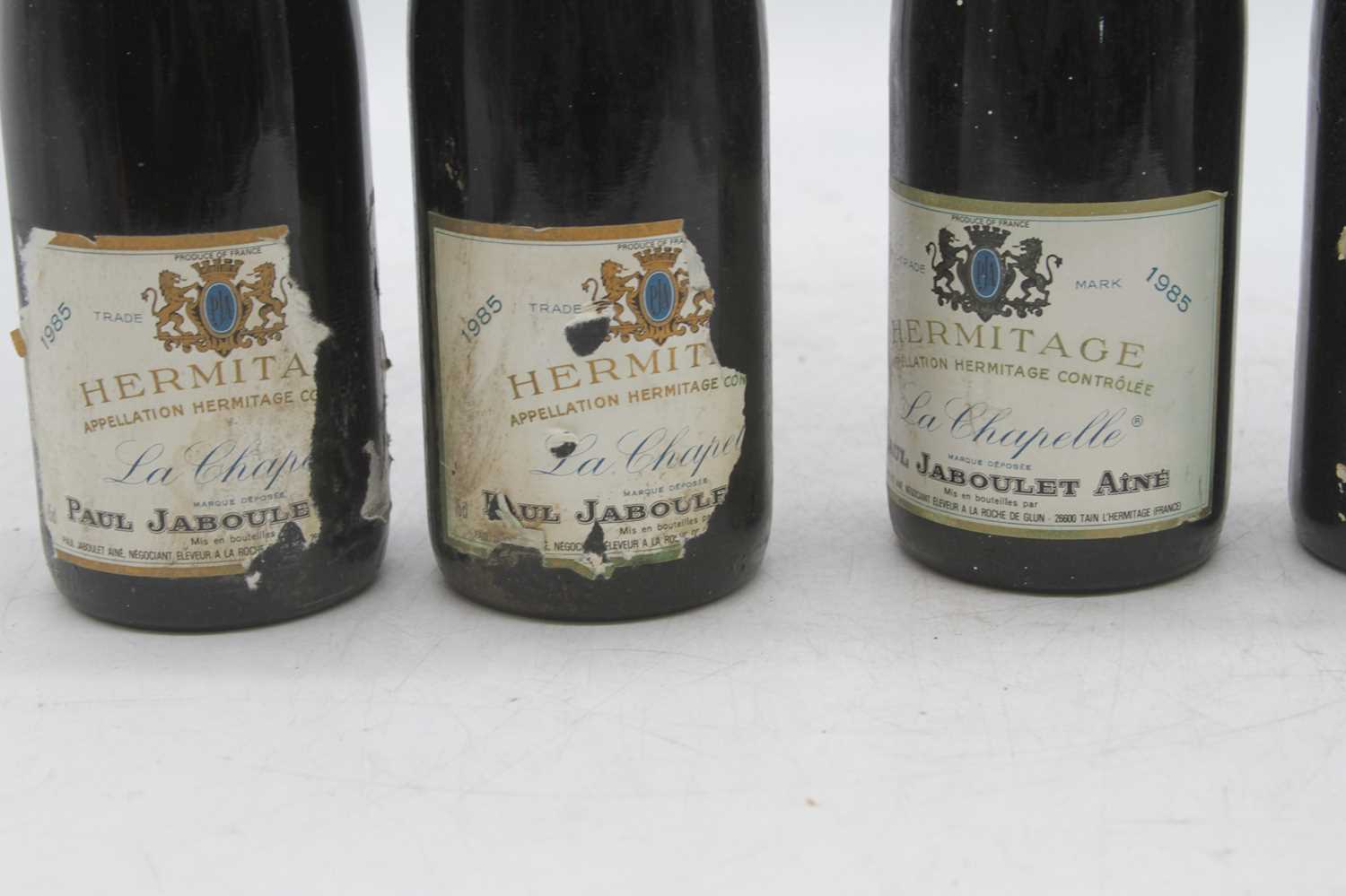 Paul Jaboulet Aine Hermitage La Chapelle 1985 Rhone, 6 bottles - Image 2 of 4