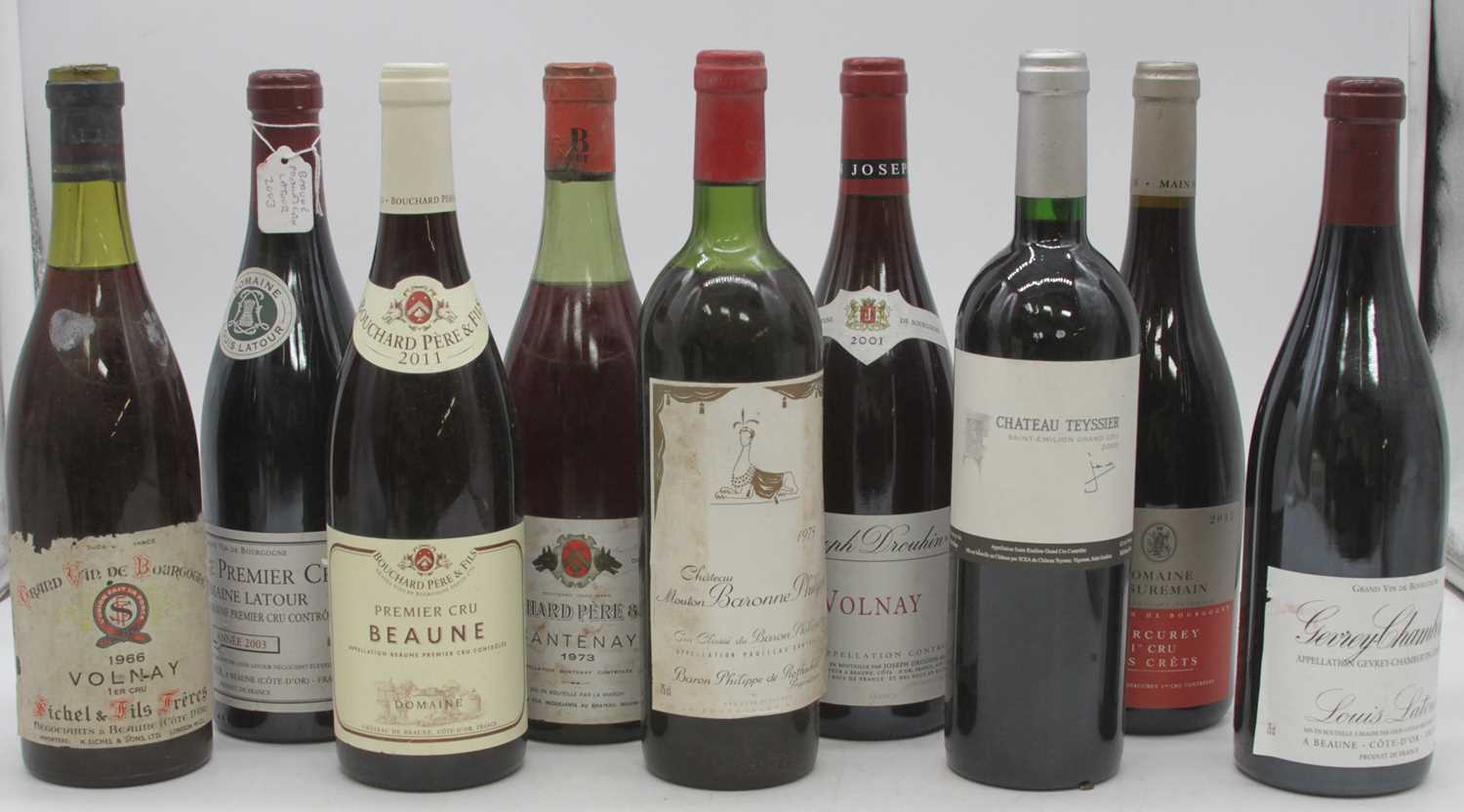 Louis Latour Gevrey-Chambertin, one bottle, Beaune Premier Cru Domaine Louis Latour 2003, one