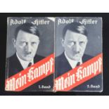 Hitler, Adolf: Mein Kampf, 1933 Central Publishing House of the NSDAP, Franz Eher, Nachf. in Munich,