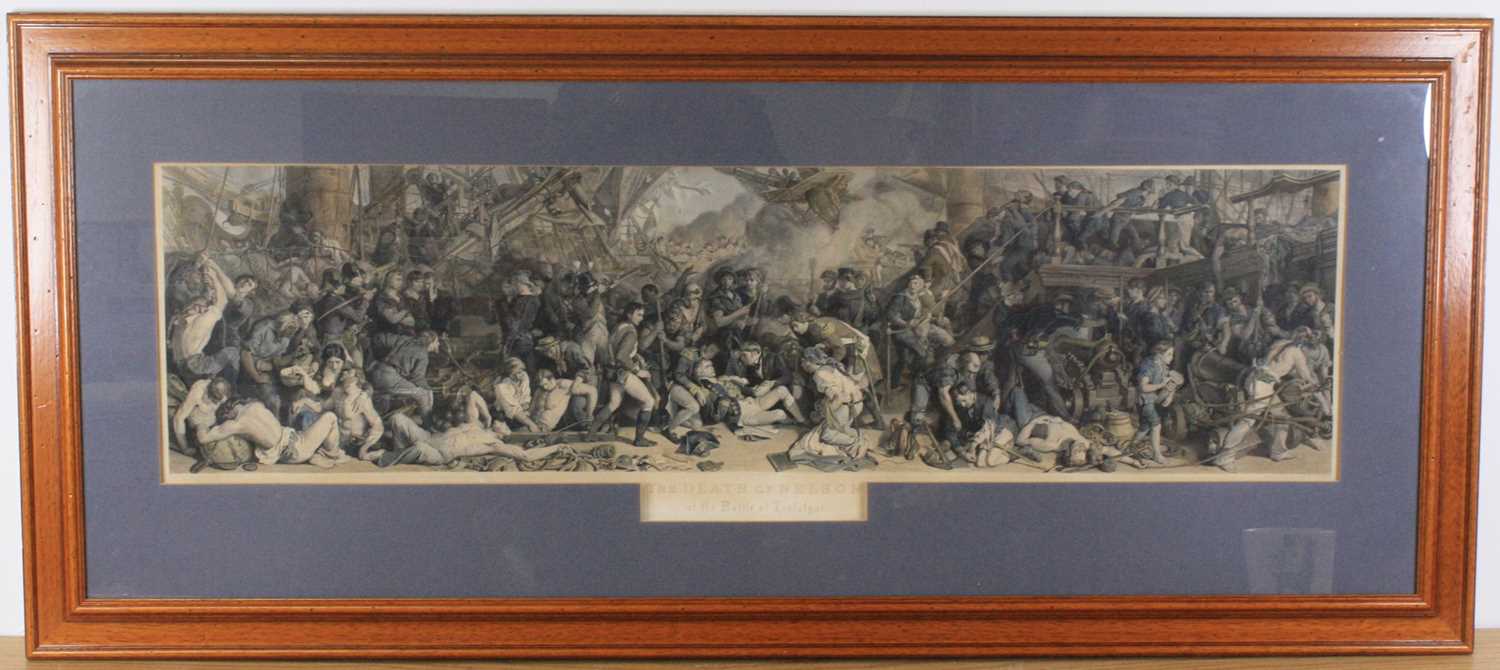 Chas. W. Sharpe, (1818-1883) after Daniel Maclise, (1806-1870), The Death Of Nelson at the Battle of