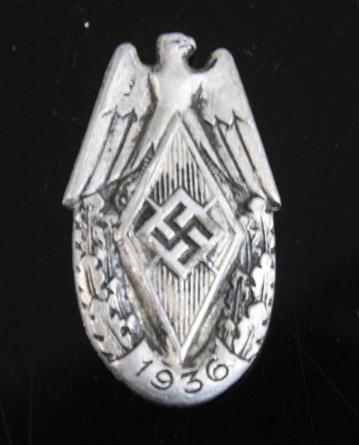 A German Third Reich Iron Cross 2nd class, marked to the suspension ring 65 for Klein and Quenzer - Image 3 of 3