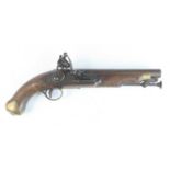 An early 19th century New Land Pattern Trooper's pistol, the 22cm barrel with King's proofs and