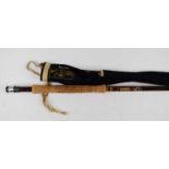 A Hardy Richard Walker Superlight #7/8 9' 3" two piece fly rod no. IE21081, in Hardy canvas bag.