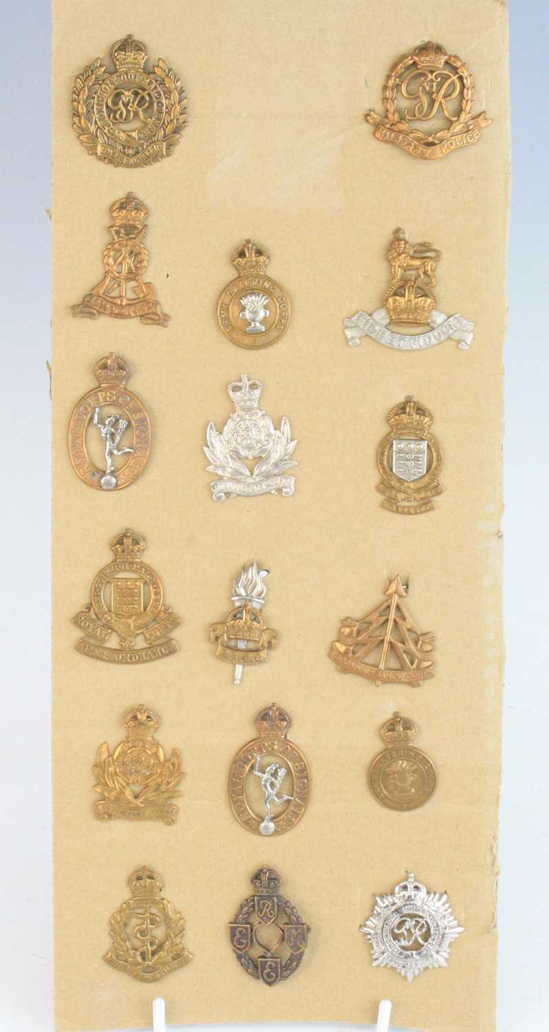 A collection of Yeomanry and other Regimental cap badges and shoulder titles, to include Ayrshire - Image 5 of 7