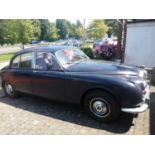 A 1968 Daimler V8 250 saloon Registration No. WPG 869G 2548cc In blue Chassis No. P1K.4251BW