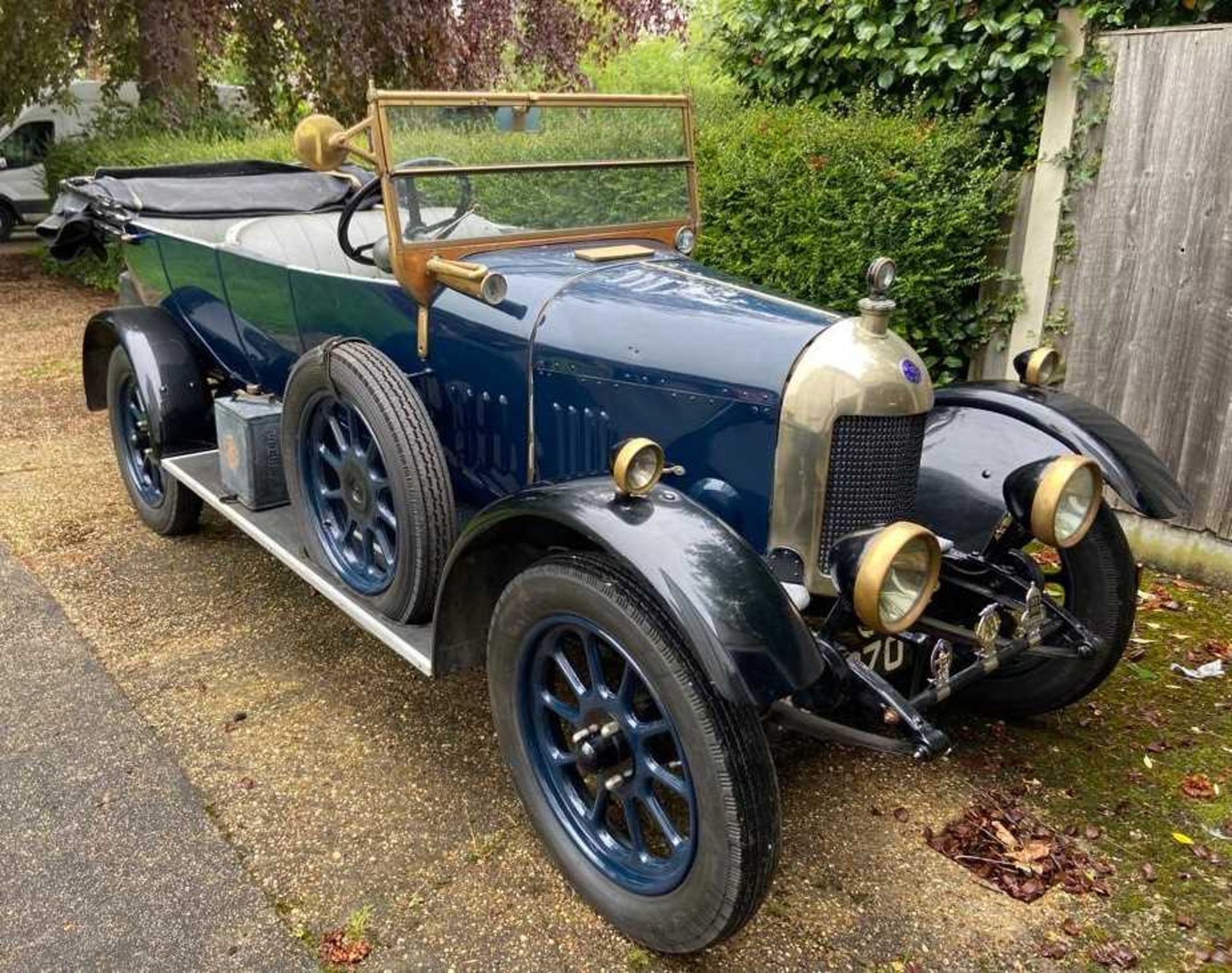 A 1925 Bullnose Morris Cowley 4 seat tourer registartion KU 6070 Chassis no; Engine no; This car