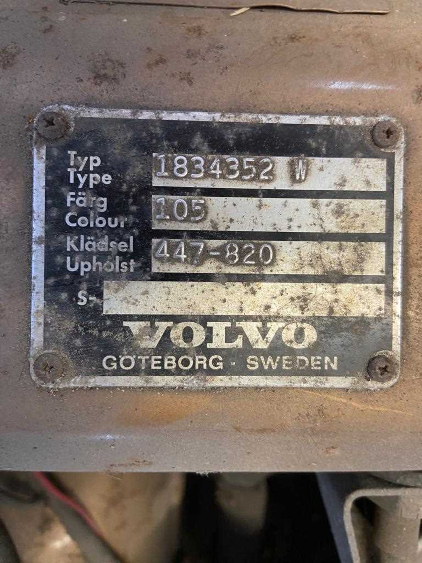 A 1972 Volvo 1800ES Estate 1986cc Registration No. KYT 226K Chassis No. 1834352000734 Engine No. - Image 5 of 10
