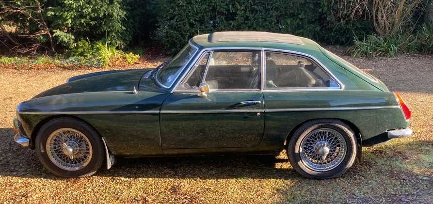 A 1972 MG BGT coupe Registration BDF 801K In British Racing Green 1798cc Chassis No. GHD5272709G - Image 2 of 17