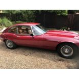 A 1971 Jaguar E-Type Series 3 V12 2+2 Coupe. Manual. Reg No. PHJ452K Chassis No.1S 50476 Engine No.