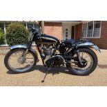 A 1958 Model 16MC AJS 350cc Gordon Jackson replica trials bike Registration VXK 568 Chassis No.