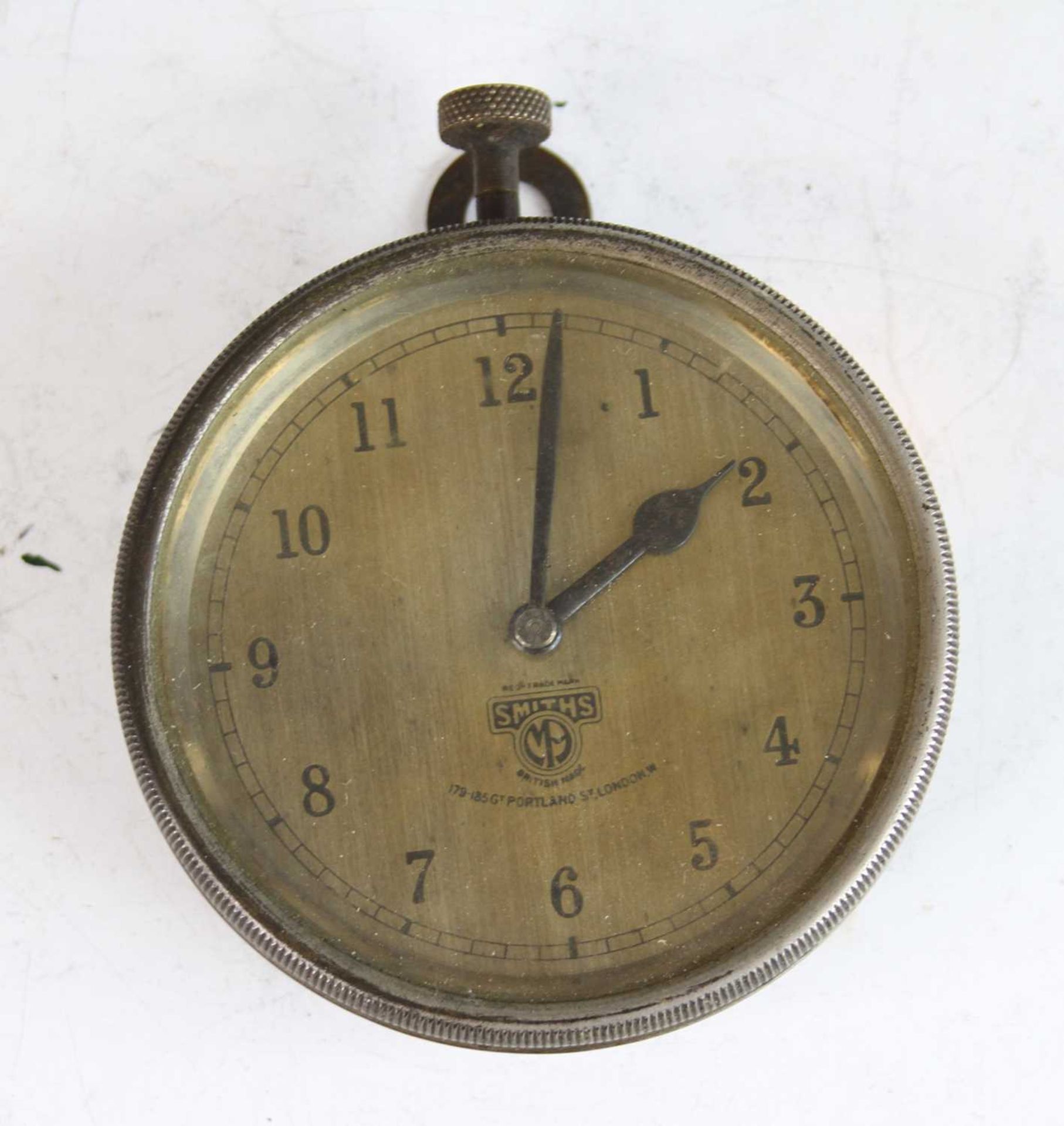 Five various mid-20th century car clocks, to include brass and timber mounted example by Warner - Image 2 of 5