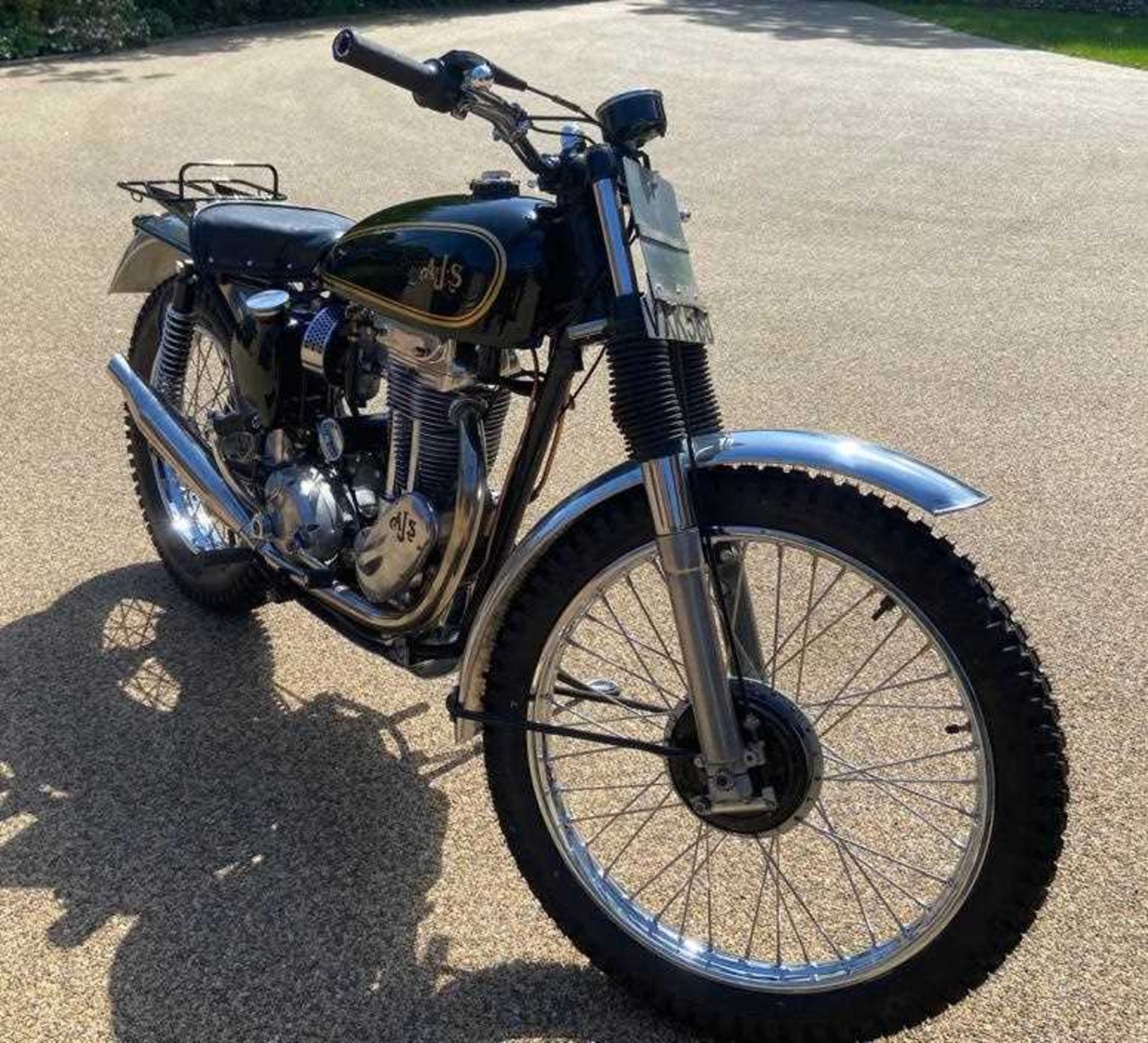 A 1958 Model 16MC AJS 350cc Gordon Jackson replica trials bike Registration VXK 568 Chassis No. - Image 6 of 12