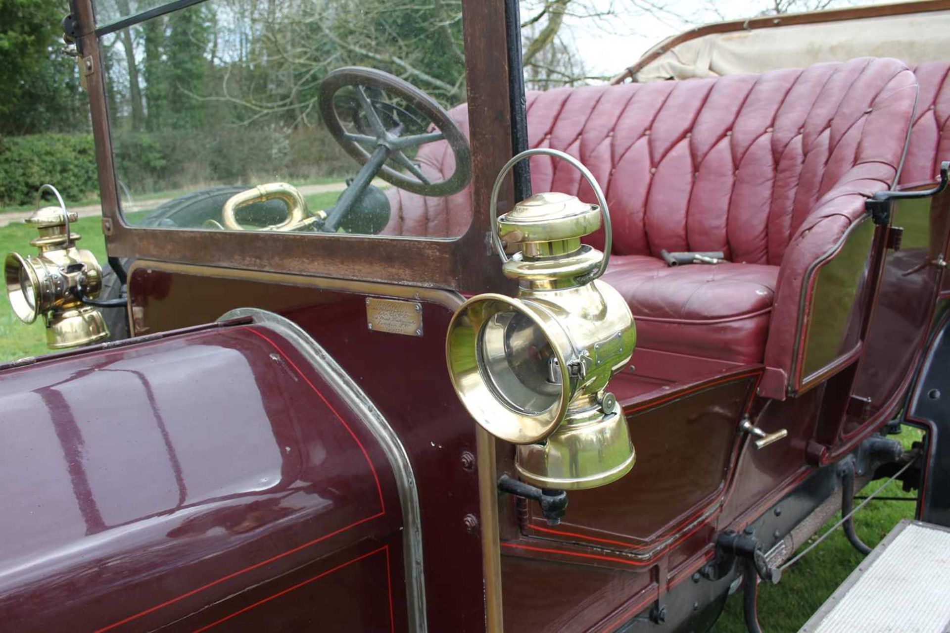 A 1906 Wolesley-Siddeley 15 HP 5 seat tourer Reg No. B200 Chassis No. 1738 Engine No. 18891 The - Image 9 of 20