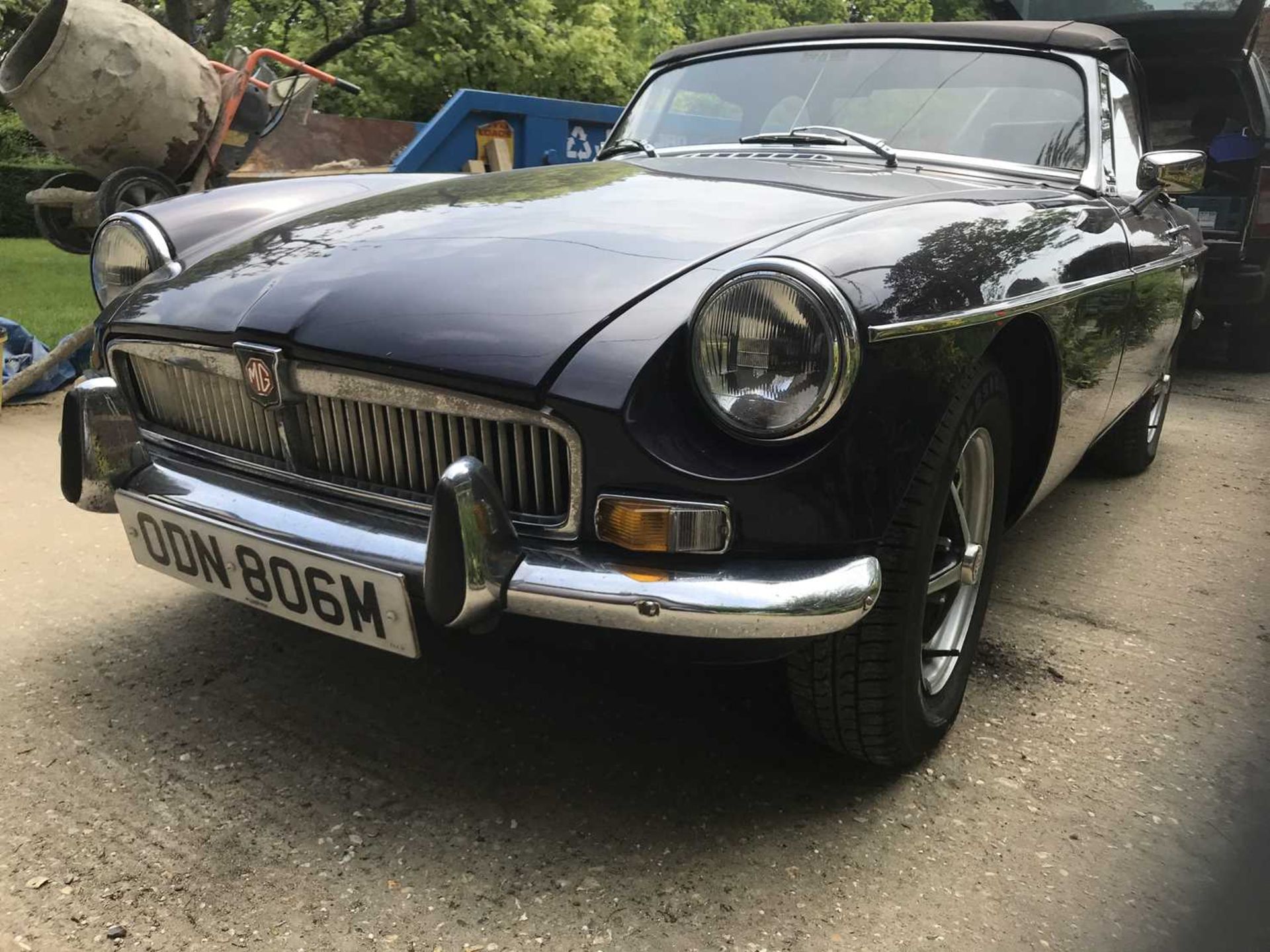 A 1973 MGB Roadster, Manual + O/D Reg No. ODN806M Chassis No. G23N-083567 Engine No. TBA This