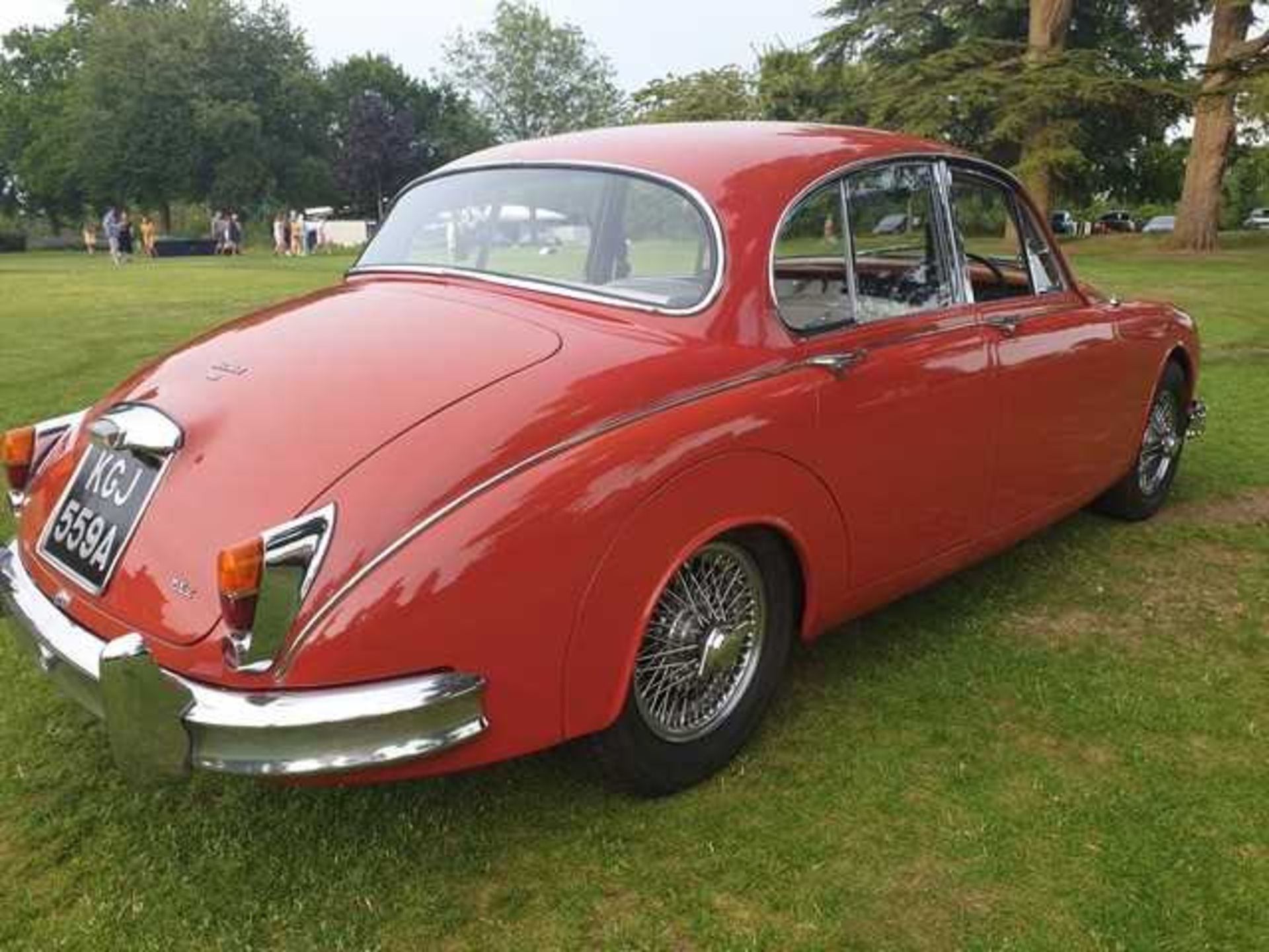 A 1963 Jaguar MkII 3.8 manual with overdrive Registration No. KGJ 559A Chassis no; 209906 Engine no; - Image 3 of 24