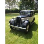 A 1935 Hillman Minx Saloon, Reg No. JN 5414 Chassis No. 42946 Engine No. 43176 This Black/Cream