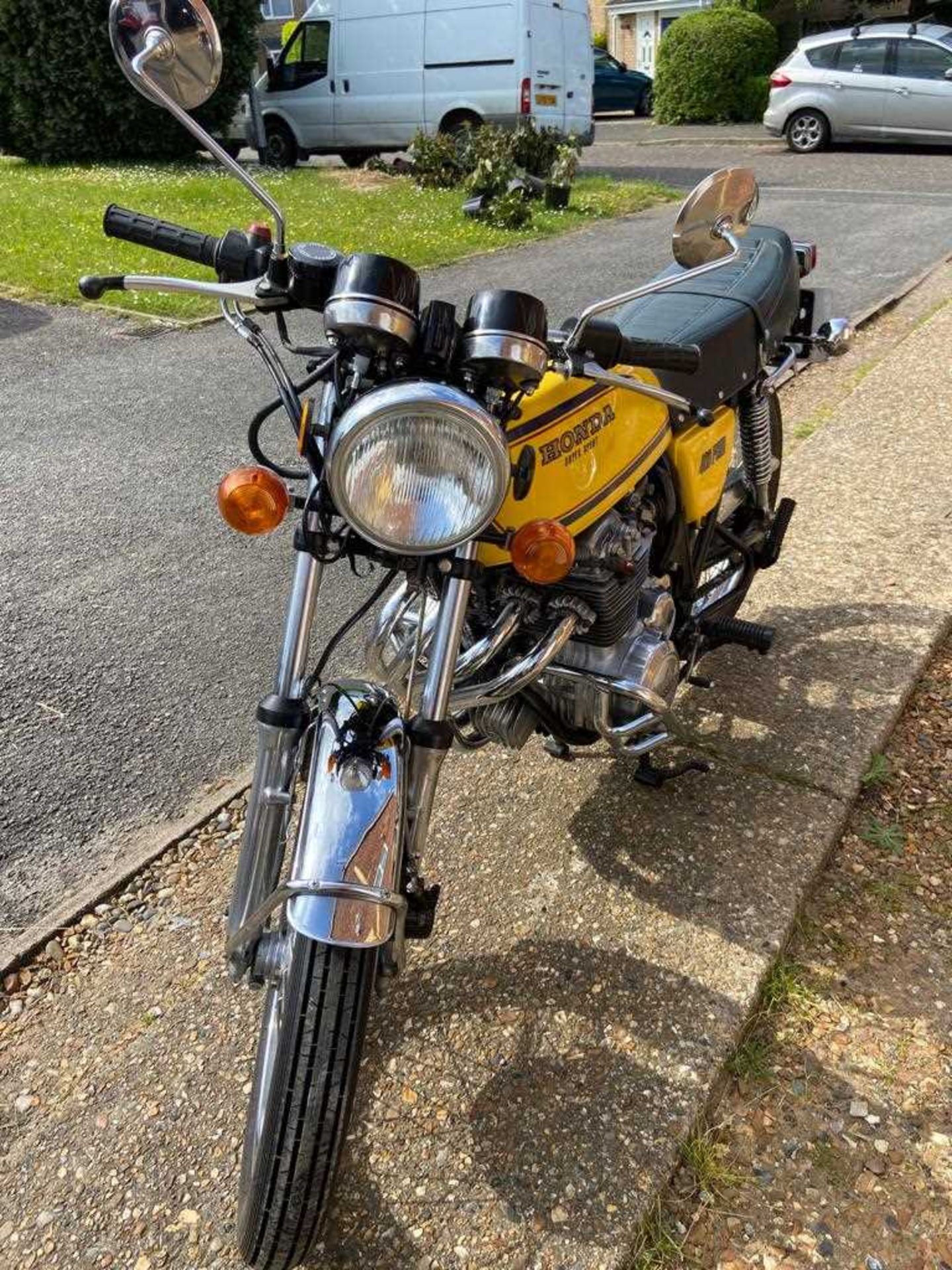 A 1977 Honda 400 Four Supersport 408cc motorbike Registration No. XJX 543R Chassis No. - Image 2 of 10