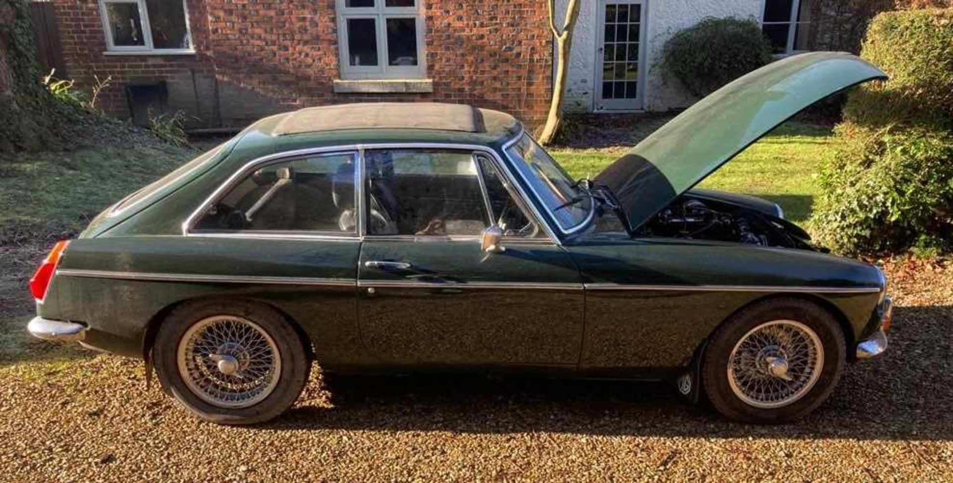 A 1972 MG BGT coupe Registration BDF 801K In British Racing Green 1798cc Chassis No. GHD5272709G - Image 4 of 17