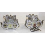 A pair of Webber 40mm carburetta