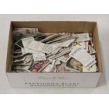 A collection of loose cigarette cards to include Gallagher Ltd film episodes, John Player & Sons