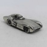 A Compulsion Gallery metal model of a vintage race car, length 20cm