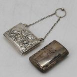 A George V silver snuff box of rectangular shape, London 1910, maker Samson Morden & Co, 1.8oz troy,