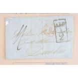 Scotland, a collection of postal history and ephemera to include a letter addressed to William