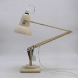 A vintage Herbert Terry angle poise adjustable desk lamp