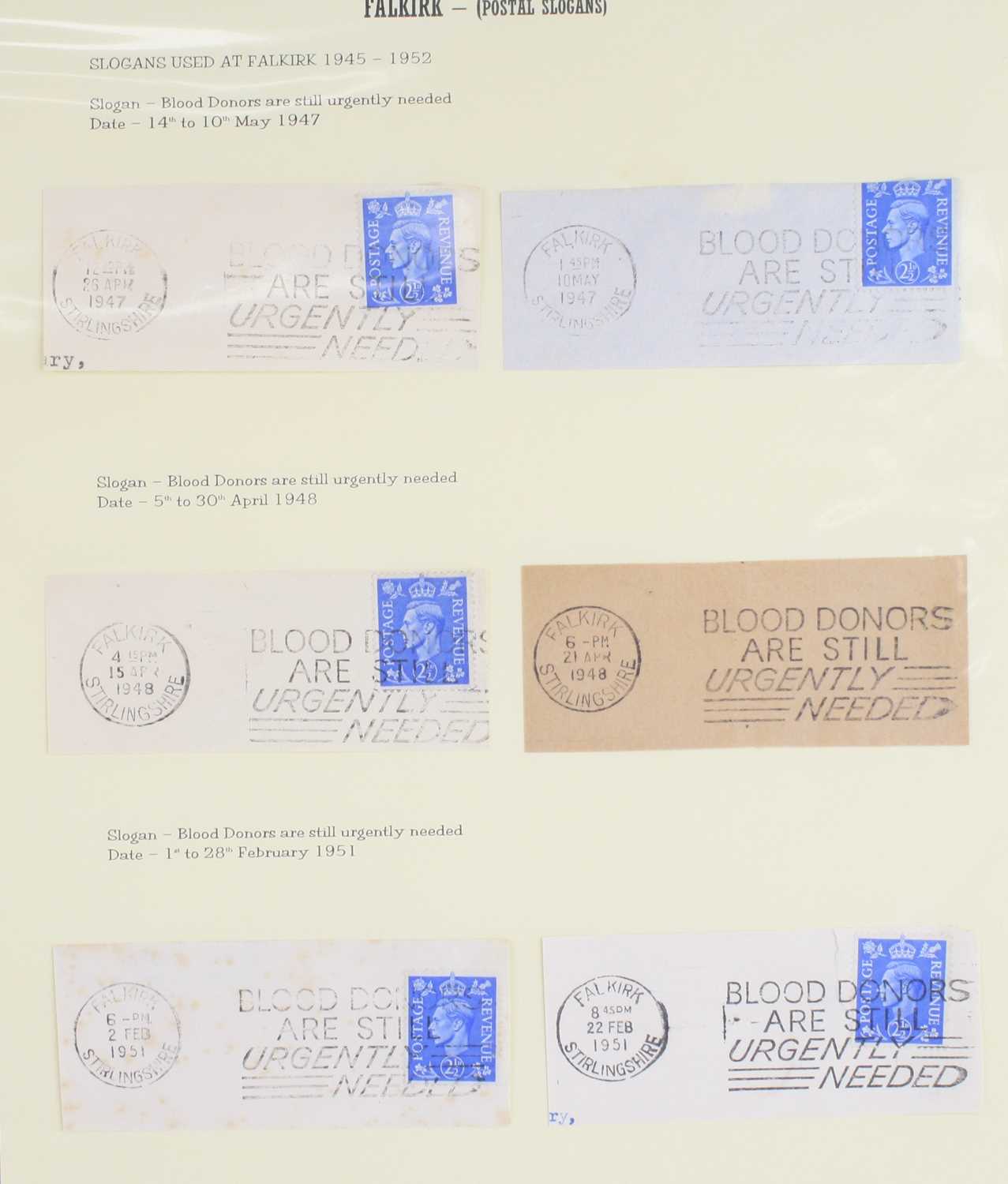 Scotland, a collection of postal history and ephemera to include a letter Haddington to Dunbar 3rd - Image 7 of 17