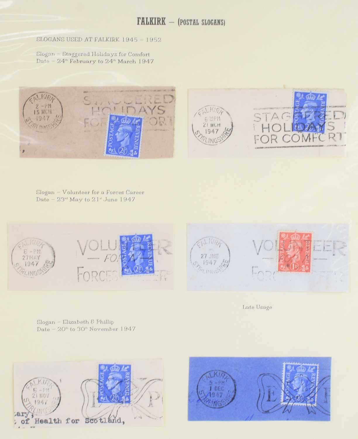 Scotland, a collection of postal history and ephemera to include a letter Haddington to Dunbar 3rd - Image 6 of 17